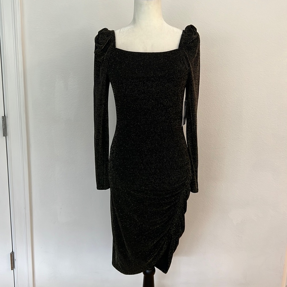 Bailey 44 dress, knee length with slit, size small